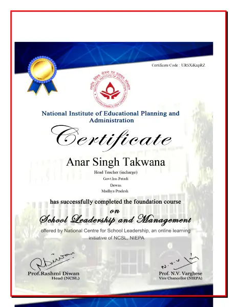 Certificate Image
